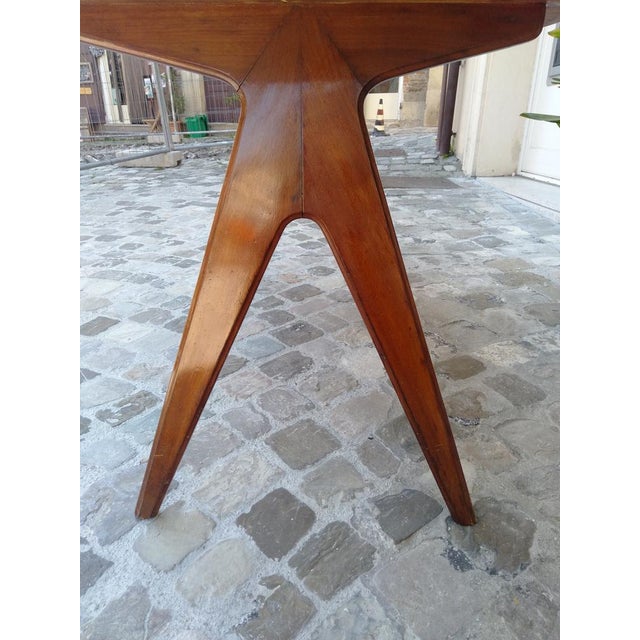 Brown Art Déco Table, 1920s For Sale - Image 8 of 18