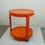 1970s Space Age Italian Orange Plastic Trolley, 1970s For Sale - Image 5 of 11