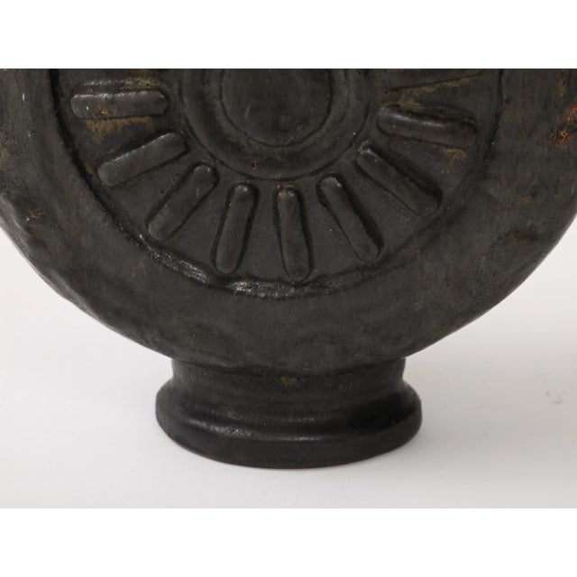 1960's Modernist French Pottery Vase For Sale - Image 11 of 12