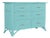 Aruba Six-Drawer Dresser - Turquoise For Sale