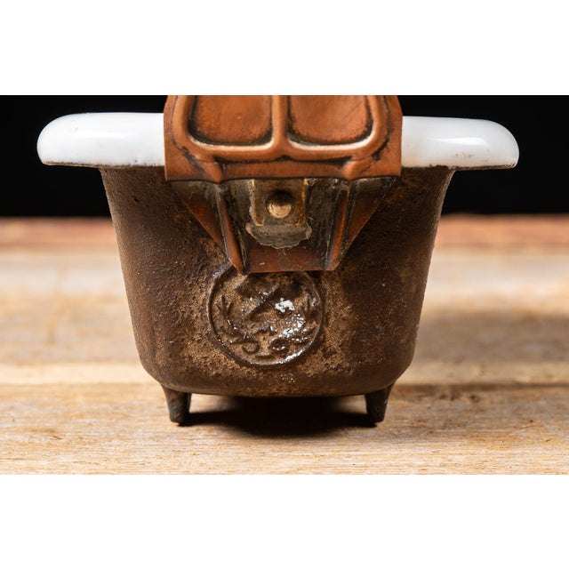 Copper Early 20th Century German Bathub Boiler Salesman Sample by Prof. Junkers For Sale - Image 8 of 11