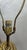 Vintage Signed Stiffel Neoclassical Brass and White Enamel Column Table Lamp For Sale - Image 9 of 11