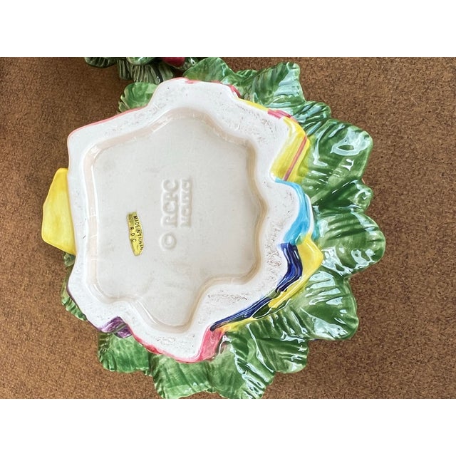 Vintage Ceramic Christmas Tree Box / Candy Dish For Sale - Image 4 of 10