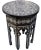 Superb vintage handcrafted Moroccan heavy and sturdy side table, featuring an intricate hand-carved and beveled solid...