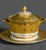 Gilded Porcelain Tureen Set, 1940s, Set of 2 For Sale - Image 4 of 15