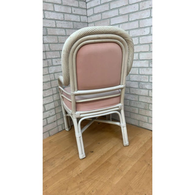 Mid-Century Modern Mid Century Modern McGuire Cane Indoor/Outdoor - 6 Piece Dining Set For Sale - Image 3 of 13