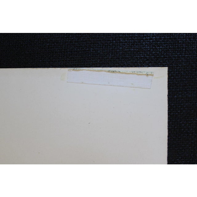 Paper Signed “Spirale Et Triangle Rouge” Lithograph by Alexander Calder, C. 1969 (Ed. 55/75) For Sale - Image 7 of 10