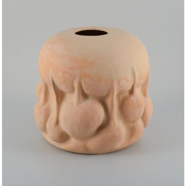 Contemporary Danish Stoneware Vase by Christina Muff For Sale - Image 3 of 7