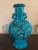 Fine Vintage Pair of Chinese Turquoise Glazed Vases, 8.5” High Each, From Christie’s Auction House For Sale - Image 4 of 10
