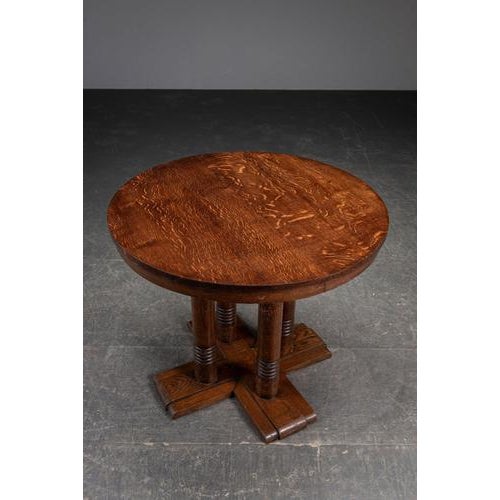 Art Deco Side Table by Charles Dudouyt For Sale - Image 5 of 12