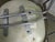 Vintage Mid Century Herman Miller Signed Bucket Chair With Desk For Sale - Image 6 of 7