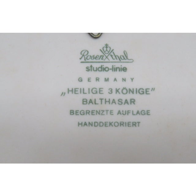 Ceramic Rosenthal Germany Studiolinie Art Series Design Holy Three Kings in Box For Sale - Image 7 of 13