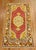 Mid 20th Century Vintage Zabihi Collection Turkish Anatolian Red Scatter Rug - 3'2" x 6' For Sale - Image 5 of 6