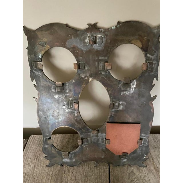 Vintage Photo Frame in Brass For Sale - Image 3 of 6