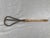 Antique Wood Woven Metal Rug Beater Herkules For Sale - Image 12 of 12