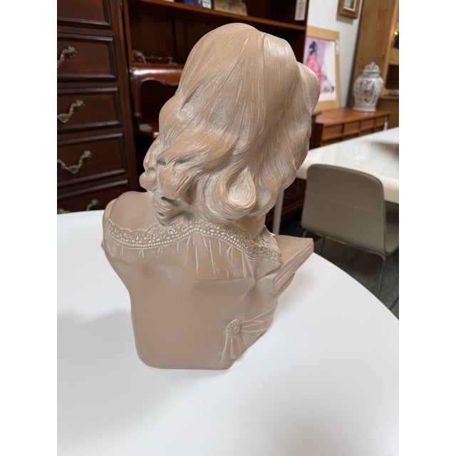 1980s Pablo Verde Girl Reading a Book Sculpture, Circa 1985 For Sale - Image 5 of 12