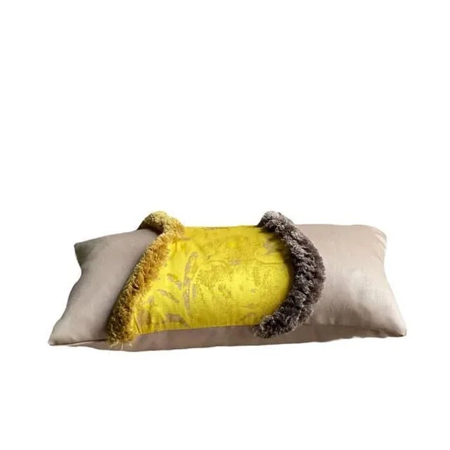 Contemporary Bertille Cushion Cover from Sohil Design For Sale - Image 3 of 7