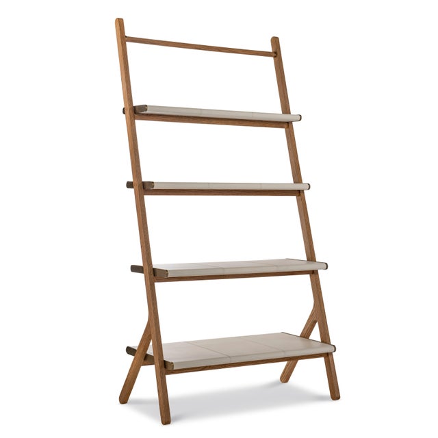 Maitland - Smith Maitland-Smith Emory Book Shelf For Sale - Image 4 of 4