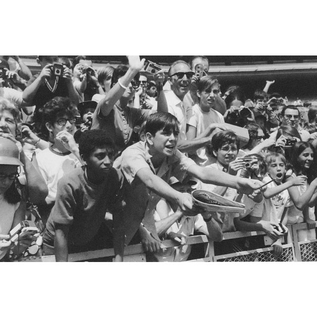 Fred McDarrah, Vintage Silver Gelatin Print Photo Mets Baseball Sports Photograph Americana, 1970 For Sale