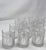 Transparent Set of 12 Ralph Lauren Herringbone Crystal Double Old Fashioned Glasses - Signed For Sale - Image 8 of 15