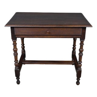 Small 19th Century Louis XIV Oak Desk For Sale