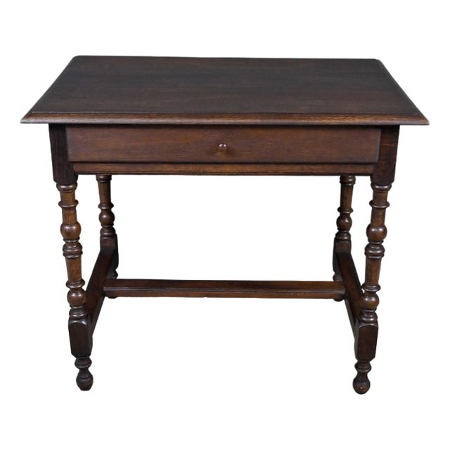 Small 19th Century Louis XIV Oak Desk For Sale