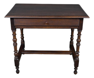 Small 19th Century Louis XIV Oak Desk
