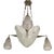 Art Deco French Pendant Lamp by David Gueron for Verrerie Dart Degué, 1920s For Sale
