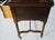 Burgundy Antique Barley-Twist Oak Writing Desk With Burgundy Leather Top, Jacobean Revival Circa 1890 For Sale - Image 8 of 8