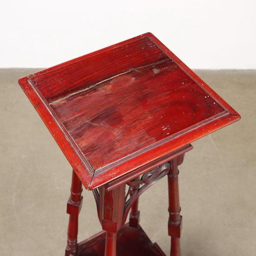 Brown Liberty Trestle in Walnut For Sale - Image 8 of 10