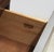 Pair of Walnut Three Drawer Nightstands With Burl Fronts and Silver Accents by National Mt. Airy For Sale - Image 14 of 14