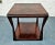 Century Furniture Paragon Club Decoeur Mahogany Solids Chairside Table For Sale - Image 10 of 10