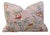 French Provincial Thibaut Floral& Birds Giselle Botanical Feather/Down Pillow For Sale - Image 3 of 6