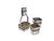 Silver Art Deco German Smoker Set, 1930s, Set of 3 For Sale - Image 8 of 18
