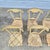 Yellow Late 19th Century French Provençal Directoire Painted Carved Back Rush Seat Dining Chairs, Set of 8 For Sale - Image 8 of 16