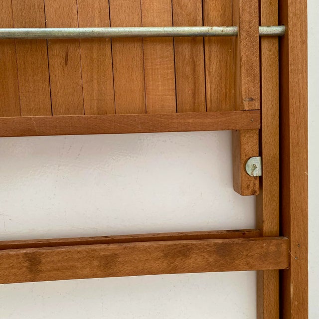 Wood Vintage Wood Folding Chairs, Made in Yugoslavia For Sale - Image 7 of 12