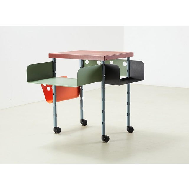 Rare Refolo trolley, designed by Konstantin Grcic in 1995 for Aleph Atlantide Driade Italy. The trolley represents Grcic's...
