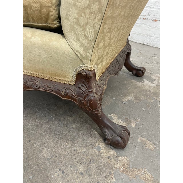 Antique 19th Century English Chippendale Open Arm Host Chair For Sale - Image 11 of 13