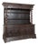 18th Century German Carved Oak Display Cabinet Buffet Dated 1743 For Sale