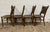 Vintage Hitchcock Rush Seat Rush Back Dining Side Chairs - Set of 4 For Sale In Kansas City - Image 6 of 6