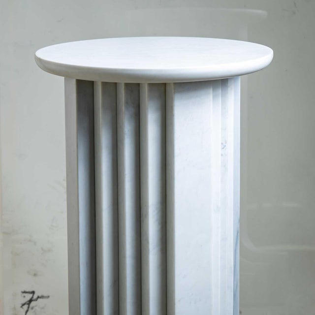Marble Column by Carlo Scarpa for Simon, Italy 1970 For Sale - Image 4 of 6