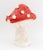 Alake Shilling (American, b. 1993) Mushroom Polychrome Glazed Ceramic Sculpture, circa 2020. 25" H x 19" Diameter....