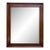 Vintage French Louis Philippe Solid Cherry Wall Mirror by Grange Furniture For Sale