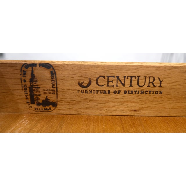 Chippendale Solid Mahogany Block Front 4 Drawers 32" H Compact Bachelor Chest Dresser MINT For Sale - Image 3 of 11