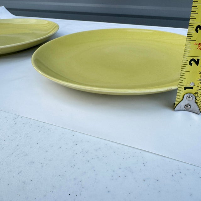 Mid 20th Century Mid Century Modern Russel Wright Chartreuse Iroquois Casual China- 4 Pieces For Sale - Image 5 of 8