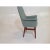 Mid Century Turquoise Dining Chair For Sale - Image 4 of 5