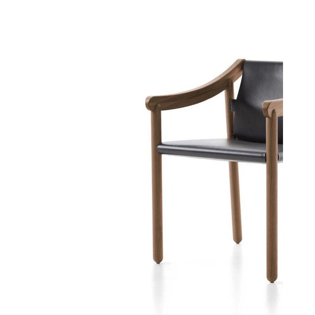 Black 905 Armchair by Vico Magistretti for Cassina For Sale - Image 8 of 11