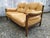 Tan Scandinavian Leather Sofas and Lounge Chair, 1970s, Set of 3 For Sale - Image 8 of 18