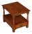 Pennsylvania House Solid Oak Two Tier End Table With Drawer For Sale