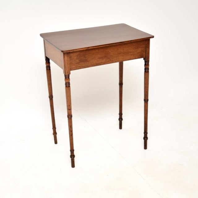 Antique Georgian Side Table, 1800s For Sale - Image 6 of 12